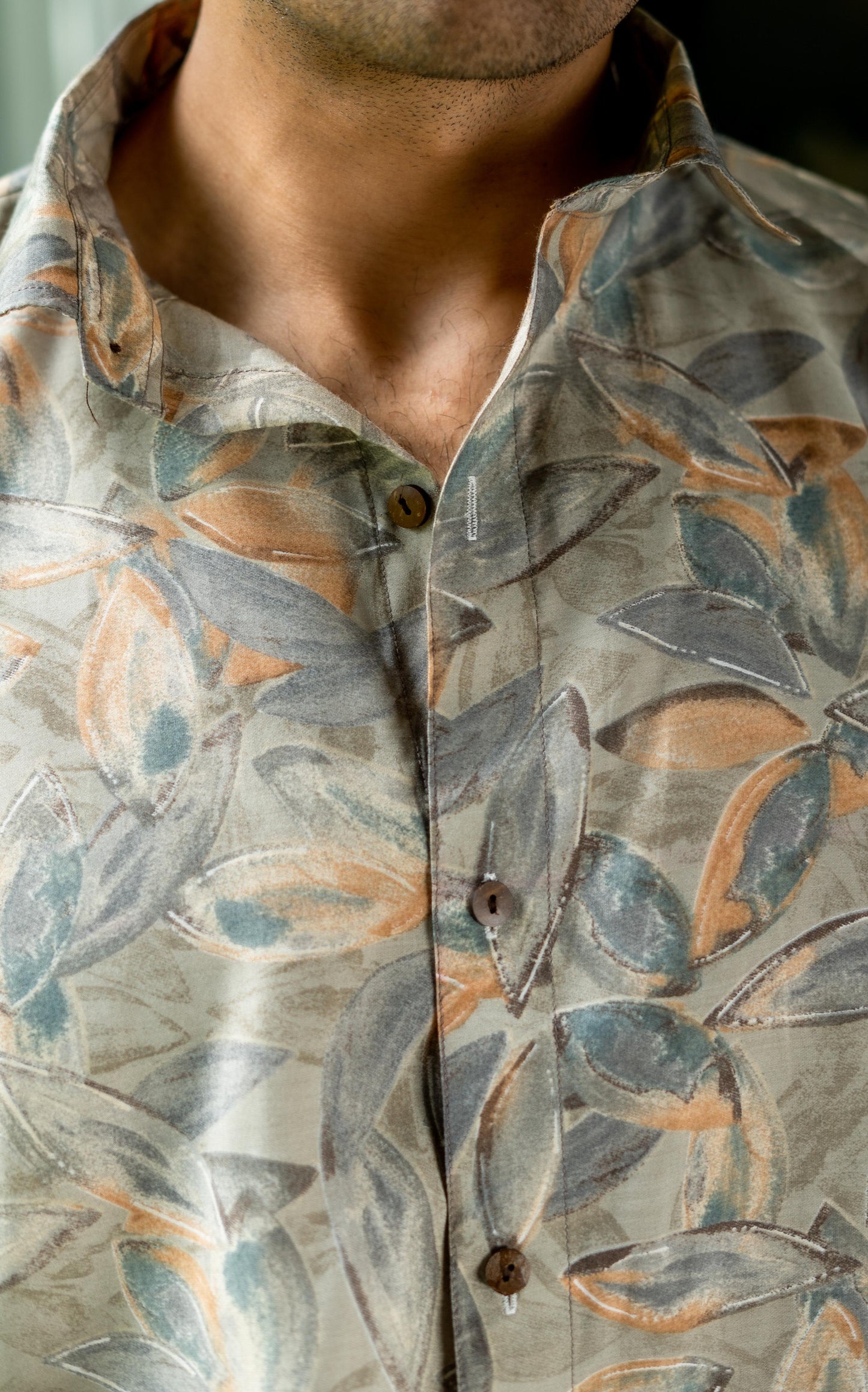 The Olive Green Party Shirt (Half Sleeves)