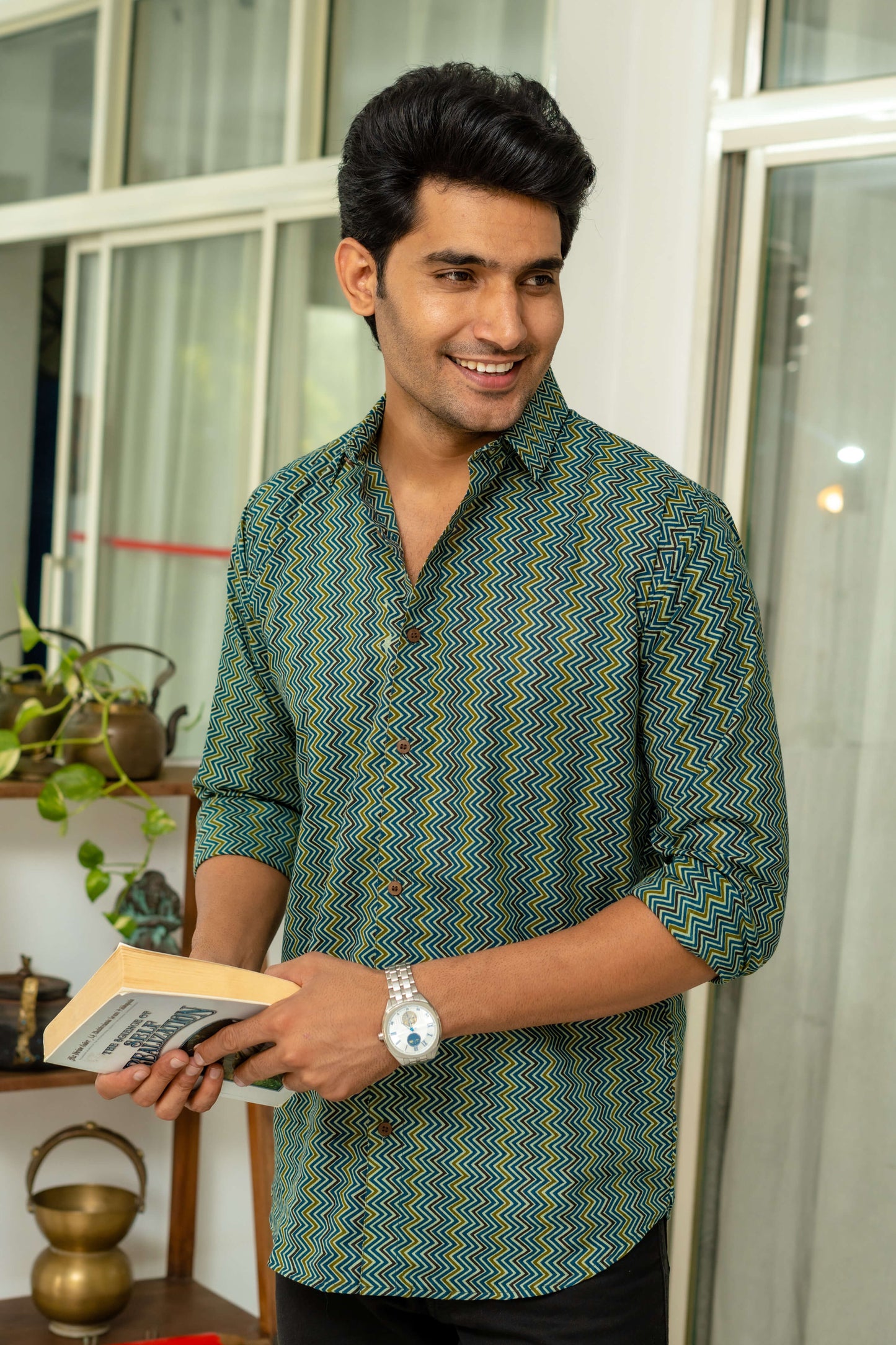 Green Shirt For Men