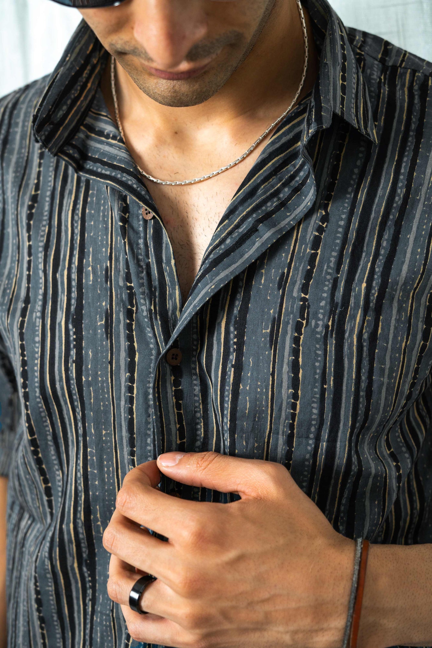 The Black Emerald Tribal Print Shirt