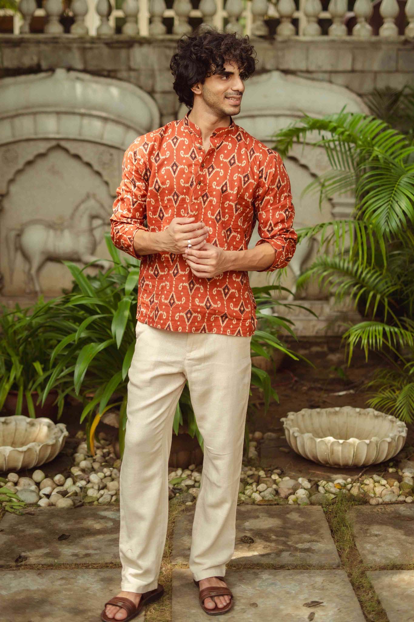 short kurta dress Halter Neck Short Kurta