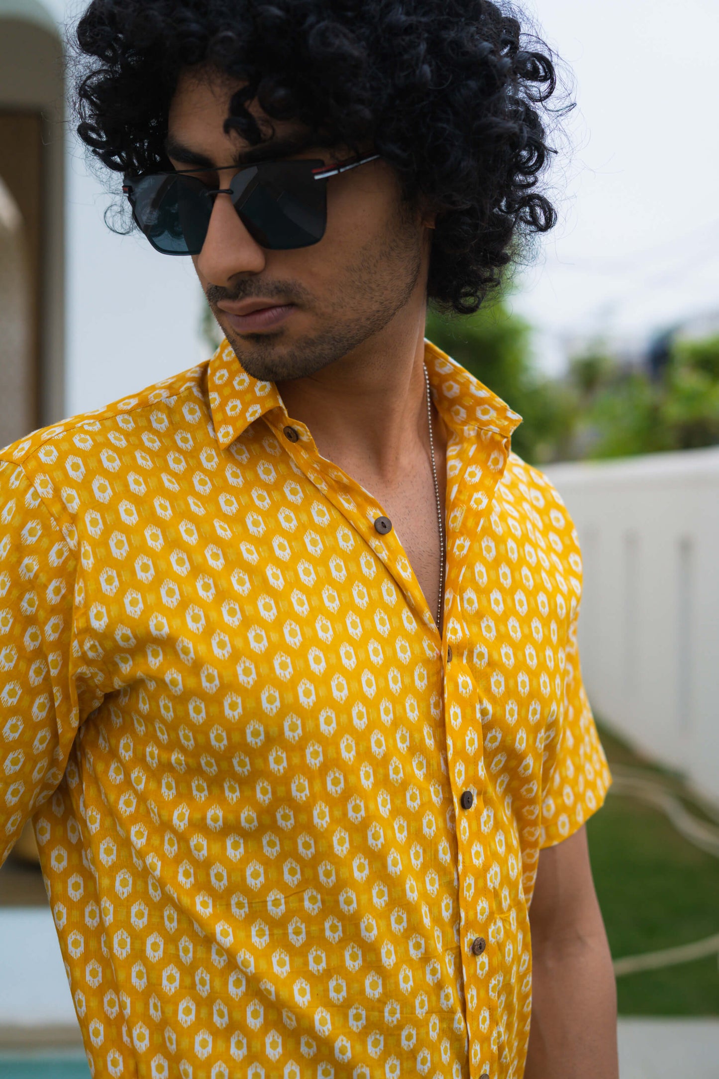 Men's Yellow Shirt