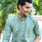 Indian man wearing short kurta