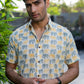 The Off-White Elephant Print Shirt (Half Sleeves)