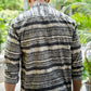 The Off-White And Grey Tribal Print Short Kurta