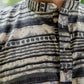 The Off-White And Grey Tribal Print Short Kurta