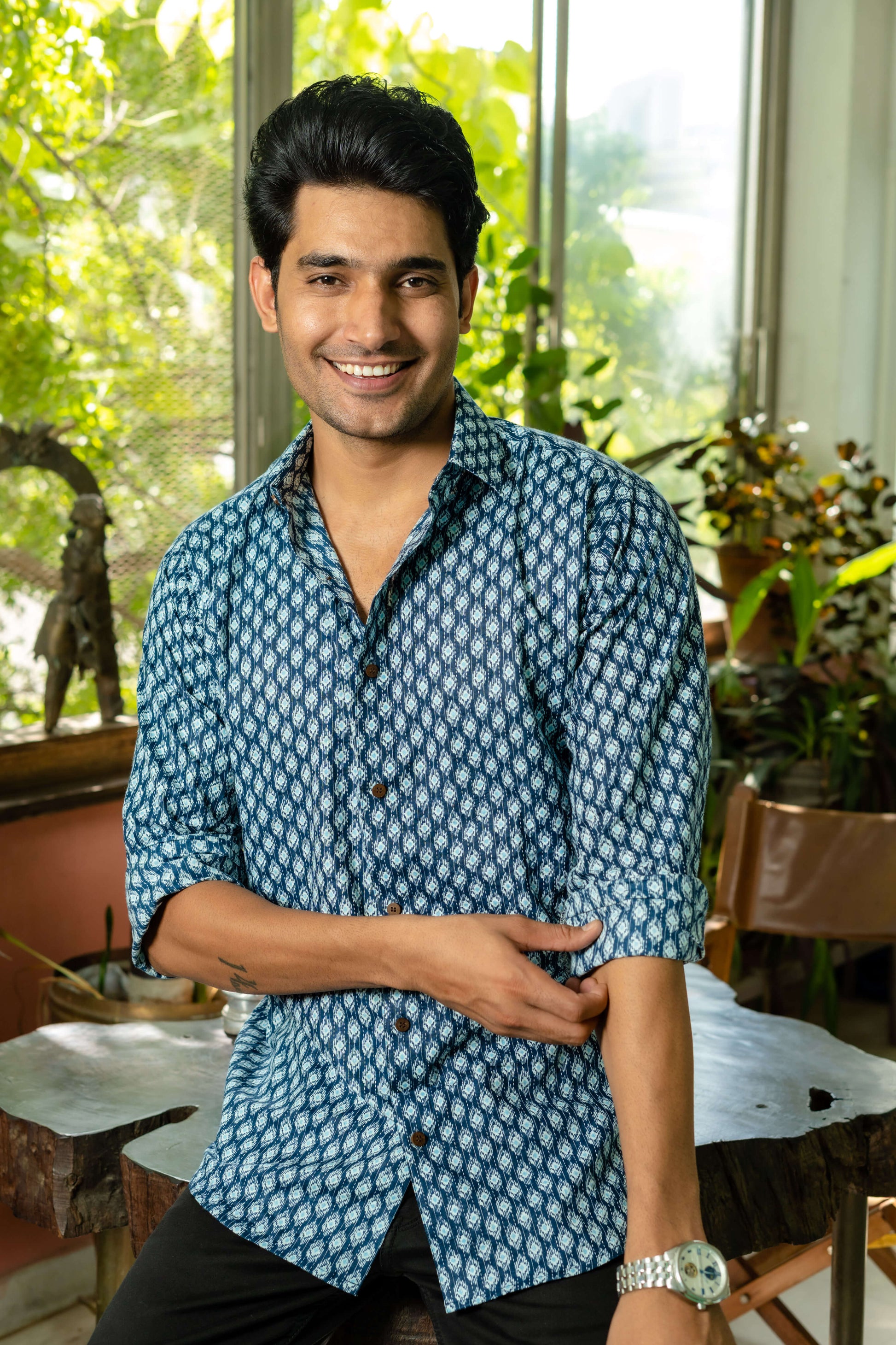 Men's Blue Shirt