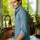 Blue Color Shirt For Men Side View