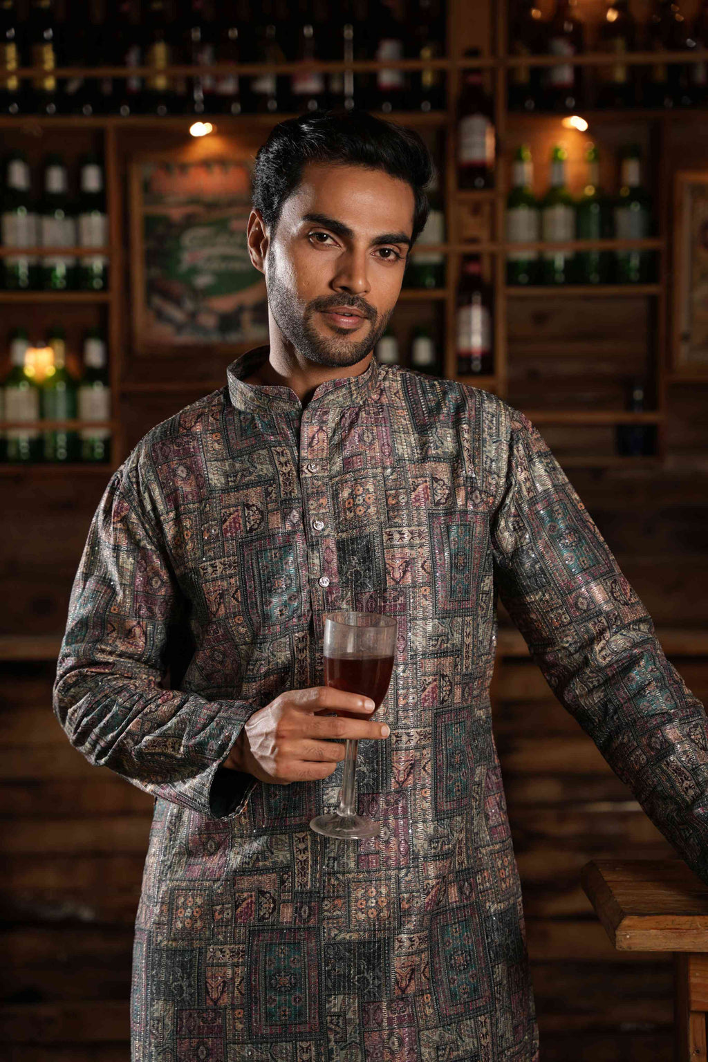 The Artisan Mosaic Long Kurta