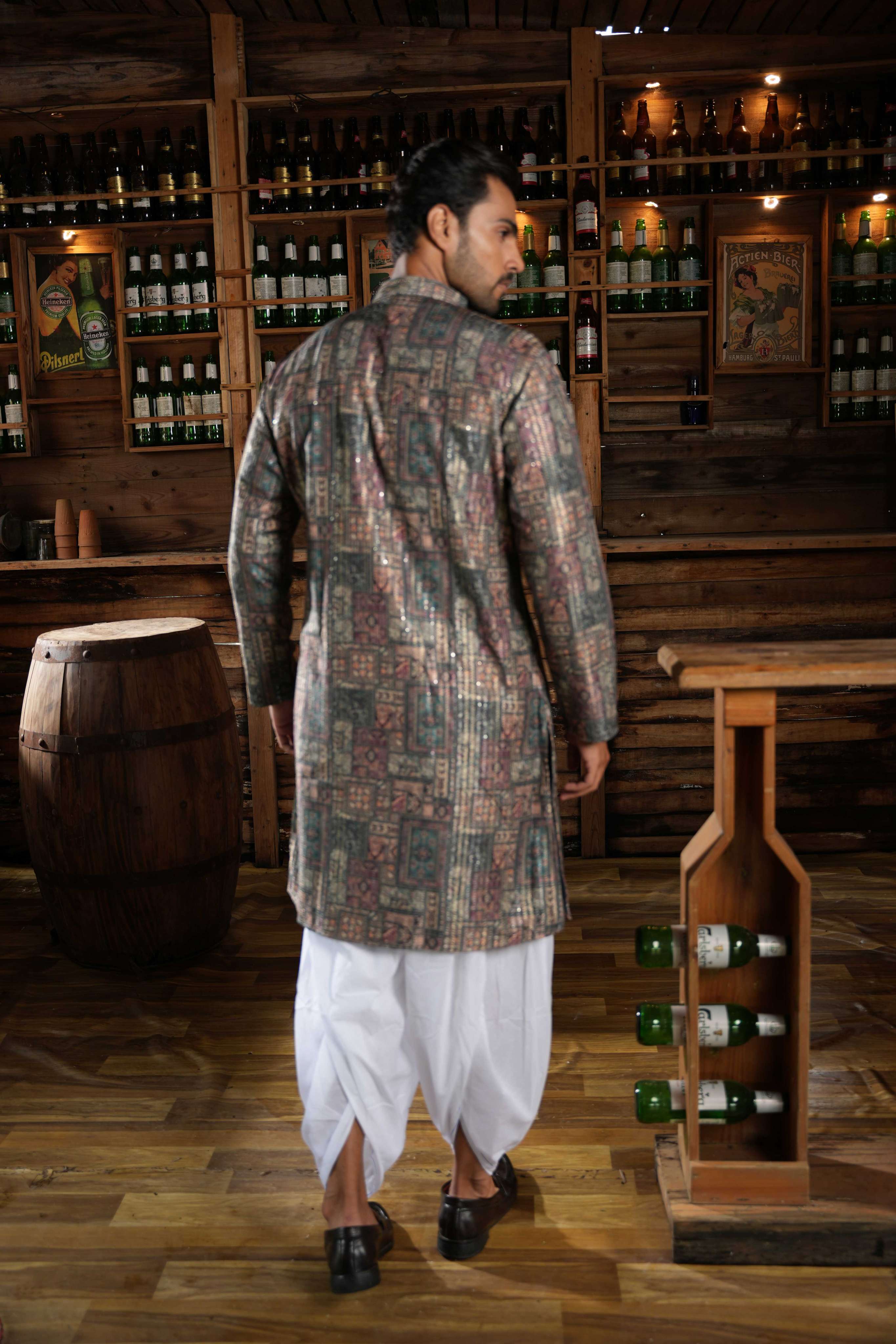 The Artisan Mosaic Long Kurta