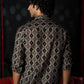 The Classy Black Shirt With Tribal Print