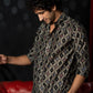 The Classy Black Shirt With Tribal Print