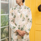 The Tropical Foil Print Long Kurta