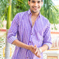 buy purple shirt for men online