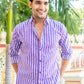 buy purple shirt for men online in india: Shasak Clothing