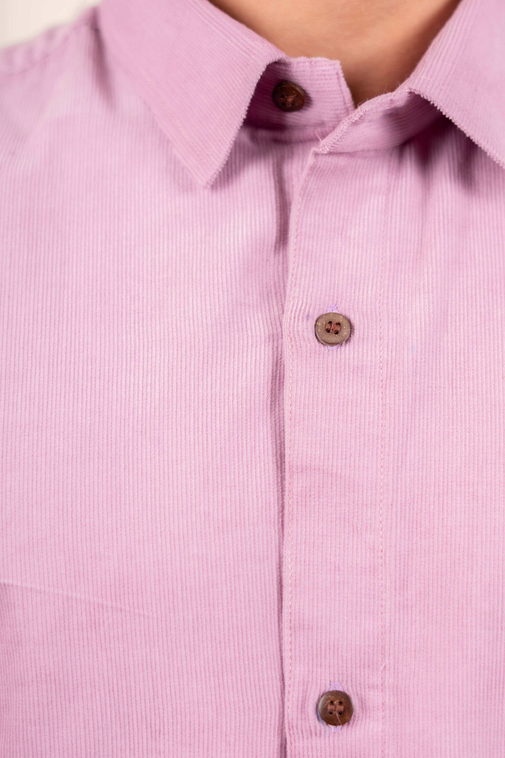 The Oyster Pink Corduroy Shirt