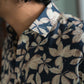 The Very Dark Blue All-Over Floral Print Shirt (Half Sleeves)