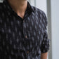 The Black Ikat Look Tribal Print Shirt