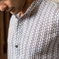 The White Kantha Work Long Kurta