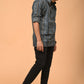 The Blue Emerald Tribal Print Short Kurta