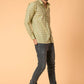 The Beige Color Butti Print Shirt