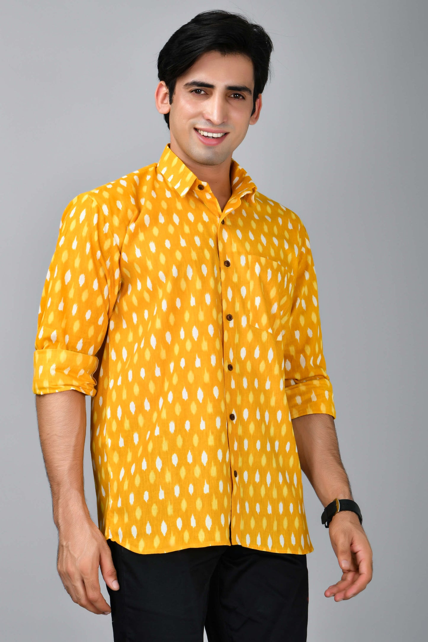 The Yellow Dot Print Shirt
