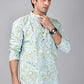 The Jungle Blue Short Kurta